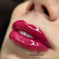 فیبروز،خط چشم،شیدینگ لب