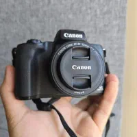 دوربین Canon M50 Mark 2 و تبدیل Ef-m و لنز 22 نو