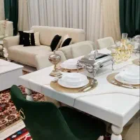 میزناهارخوری ۸نفره در حد نو مناسب جهیزیه