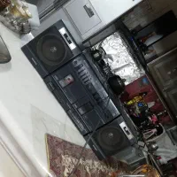 ضبط صونی دوکاسته با دسته ای کاست ها|سیستم صوتی خانگی|قزوین, |دیوار