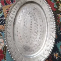 دیس پذیرایی مسی خیلی قدیمی نقشدار