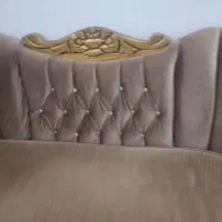 مبل سه نفر دو عدد چوبش محکم و سالم|مبلمان خانگی و میز عسلی|بابل, |دیوار