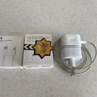 شارژر ایفون اداپتور و سیم اصل با کارتن|لوازم جانبی موبایل و تبلت|تهران, شمشیری|دیوار