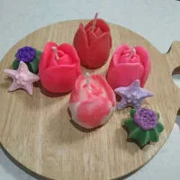 شمع دستساز فانتزی|صنایع دستی و سایر لوازم تزئینی|تهران, سلسبیل شمالی|دیوار