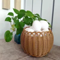 سبد دست بافت