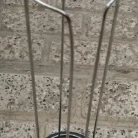 جا لیوانی استیل پایه دار نو سالم