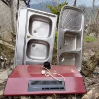 ۲تا سینگ ۱هود آشپز خونه