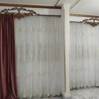 دو عدد پرده شیک