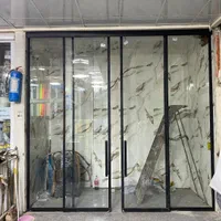 شیشه سکوریت درب های اتومات پارتیشن شیشه ای