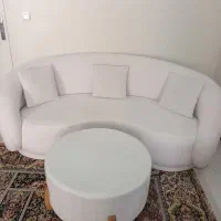 مبل تدی لوبیایی کاملاً نو فوری فروشی