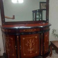 بوفه ودراور هردو باهم قیمت مقطو|بوفه، ویترین، کنسول|اردبیل, |دیوار