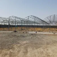 گلخانه در حال تکمیل ۸۵۰۰متر
