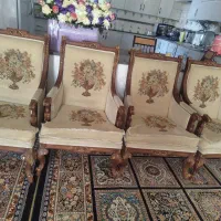 مبل 7 نفره تر وتمیز|مبلمان خانگی و میز عسلی|باغ ملک, |دیوار