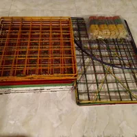 طبقه فلزی مشبک|کتابخانه، شلف، قفسه‌های دیواری|ساری, |دیوار