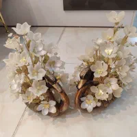 گل تزئینی کریستالی