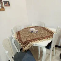 مبل راحتی 7نفره با میز ناهارخوری 4 نفره