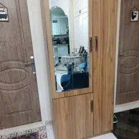 سرویس تختخواب دونفره و یک جاکفشی هر دو در حد نو