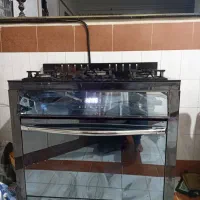 گاز دیجیتالی صفحه شیشه ای طرح فر|اجاق گاز و لوازم برقی پخت‌وپز|زاهدان, |دیوار