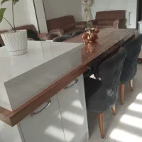 میز جزیره|میز و صندلی غذاخوری|برخوار, |دیوار