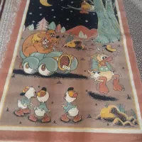 گلیم با گلیم فرش کودک