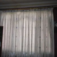 پرده بدون ایراد و در حد نو