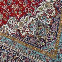 فرش ۱۲متری ماشینی لاکی -کارکرده -|فرش|ری, فیروزآبادی|دیوار