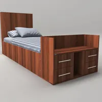 تخت کنسول دار|تخت و سرویس خواب|رشت, گلسار|دیوار