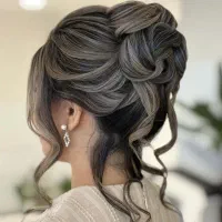 شنیون / بافت فقط و فقط هذینه مواد دریافت میشه.