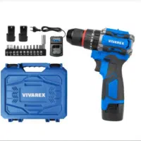 دریل شارژی ۱۶/۸ براشلس چکشی ویوارکس (قوی)باگارانتی|ابزارآلات|شهرکرد, |دیوار
