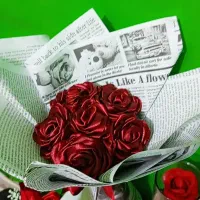 گل ربانی شش تایی ۴۰۰|گل مصنوعی|تایباد, |دیوار