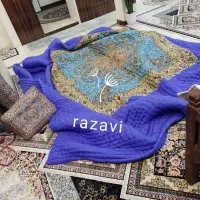 لحاف کرسی پشم ومخمل وترمه