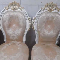 مبل ۹نفره چوب گردو با میز کامل شاه نشین|مبلمان خانگی و میز عسلی|قم, نیروگاه|دیوار