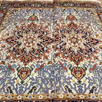 جفت قالیچه دستباف زمینه روشن هریس|فرش|تهران, اکباتان|دیوار