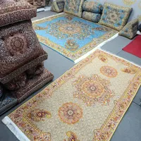 پخش فرشینه شاه نشین پشتی ترمه رومیزی سمین 2001