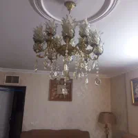 دو عدد لوستر برنجی