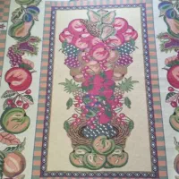 کناره فرش گلیم|گلیم، جاجیم، گبه|اراک, |دیوار