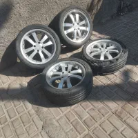 رینگ هفده با لاستیک ۵۰ درصد|قطعات یدکی و لوازم جانبی|بم, |دیوار