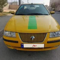 سمند تاکسی مدل ۹۶بی رنگ موتور ملی