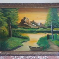 تابلو نقاشی کار دست