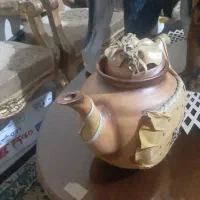 قوری سفالی دکوری ساعت دار|صنایع دستی و سایر لوازم تزئینی|تهران, شهرک ولیعصر جنوبی|دیوار