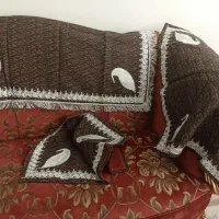 ترمه سوزنی بقچه 3 عدد