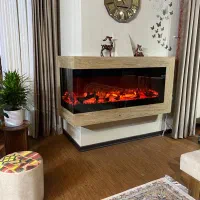 شومینه برقی با صدای آتش