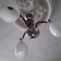 لوستر جفت سه شعله