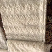 یک جفت پرده توری و یک عدد پرده آشپزخانه|پرده، رانر، رومیزی|کلاله, |دیوار