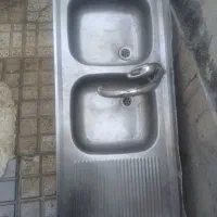 سینگ ظرف شویی دولگنه باشیر وشیلنگ