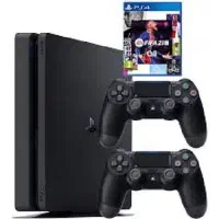 کنسول بازی ps4 slim 1t دو دسته اصلی کپی خور ورژن 9|کنسول، بازی ویدئویی و آنلاین|لنجان, |دیوار