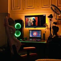 RGB رقص نور گیمینگ|ریسه و چراغ تزئینی|دزفول, |دیوار