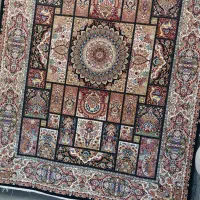 ۲ تخته فرش ۹ متری ۱۰۰۰ شانه تراکم ۳۰۰۰|فرش|نسیم‌شهر, |دیوار