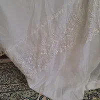 پرده حریر ترک سفید