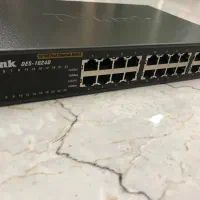 هاب سوییچ Dlink 1024DE شبکه دی لینک سوئیچ